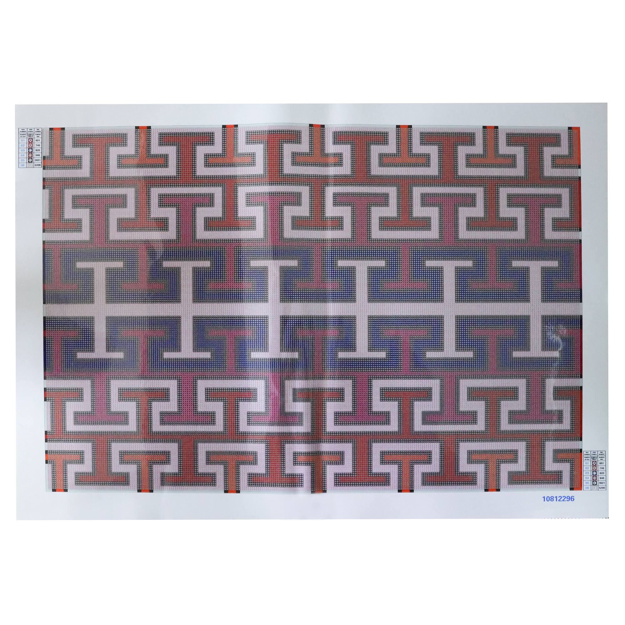 Jonathan Adler x Michaels 20" x 30" Madrid Key Diamond Art Kit